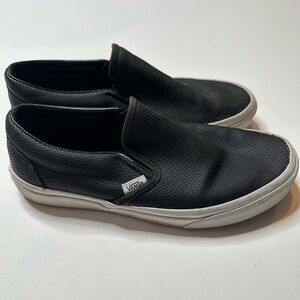 Vans Leather Slip On W9